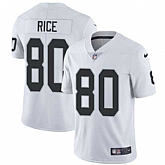 Nike Oakland Raiders #80 Jerry Rice White NFL Vapor Untouchable Limited Jersey,baseball caps,new era cap wholesale,wholesale hats